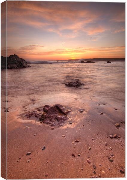 Waning Tide Canvas Print by Mark Robson