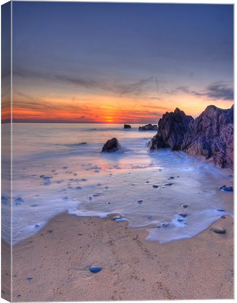 Freshwater West Canvas Print by Mark Robson