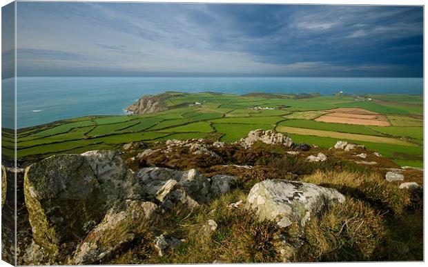 The View To Strumble Head Canvas Print by Mark Robson
