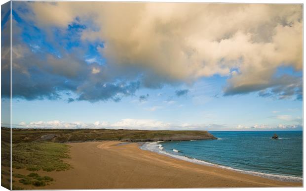 Broadhaven Canvas Print by Mark Robson