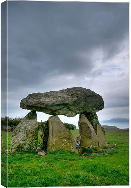 Carreg Samson Canvas Print by Mark Robson