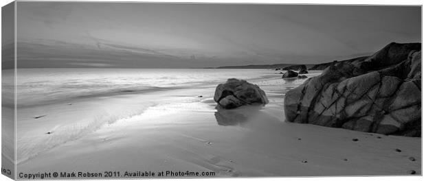 Slow Tide Canvas Print by Mark Robson