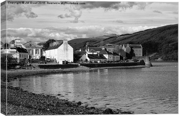  The Burgh of Inveraray Canvas Print by Jane Braat