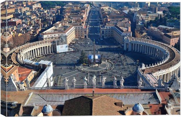 St Peters square Canvas Print by James Condliffe