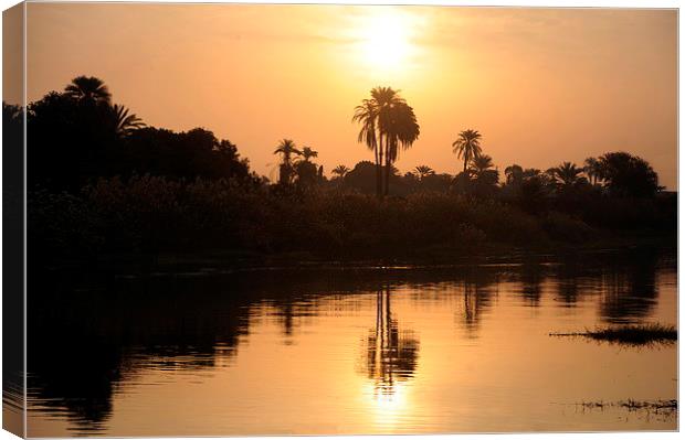 Sunrise Reflections Canvas Print by Jacqueline Burrell