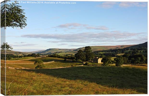 The Yorkshire Dales Canvas Print by Paul Williams