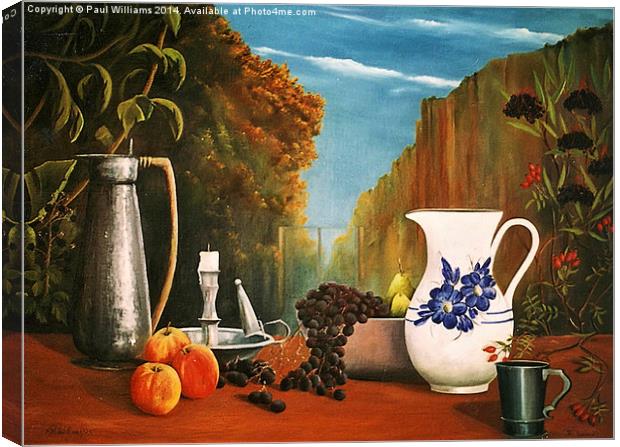  The Spanish Jug Canvas Print by Paul Williams