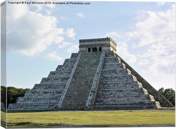  El Castillo 2 Canvas Print by Paul Williams