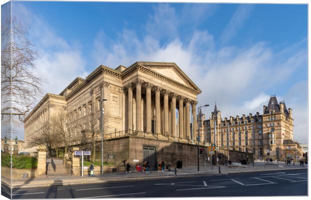 Views of Liverpool Canvas Print by Dave Wood