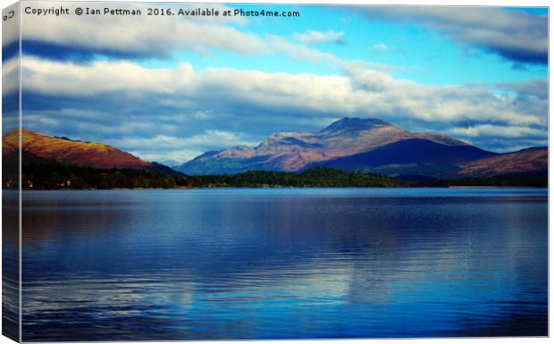 Ben Lomond Canvas Print by Ian Pettman