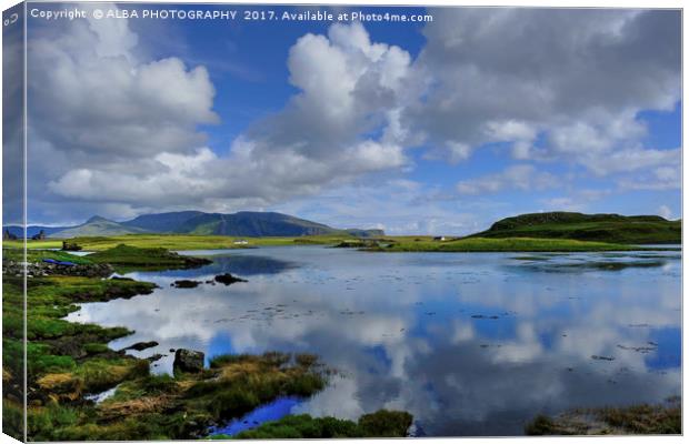 Canna Bay, Isle of Canna, Scotland Canvas Print by ALBA PHOTOGRAPHY