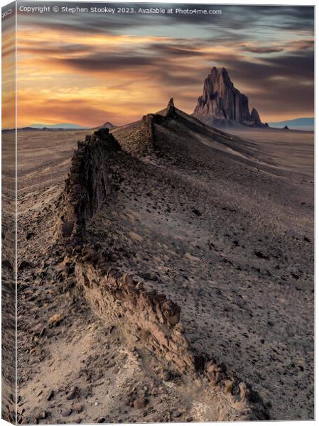 Land of Enchantment Canvas Print by Stephen Stookey
