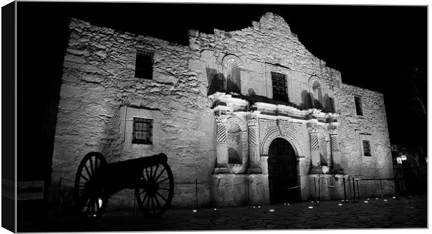 The Alamo Remembered Canvas Print by Stephen Stookey