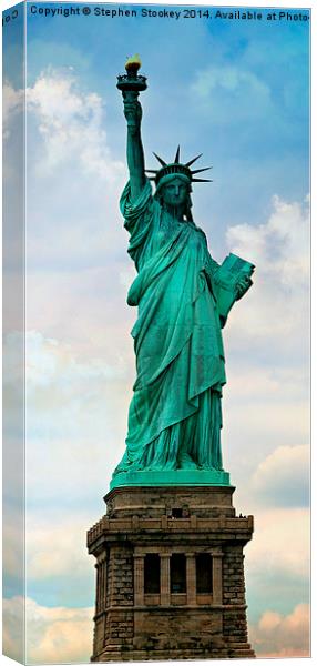 Statue of Liberty Canvas Print by Stephen Stookey