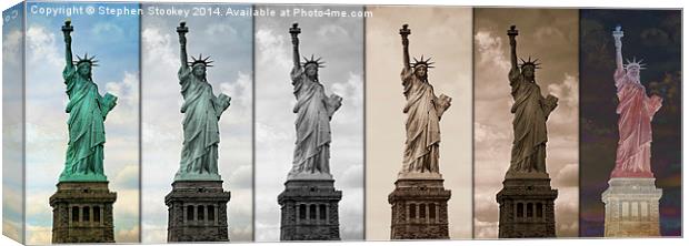  Visions of Liberty Canvas Print by Stephen Stookey