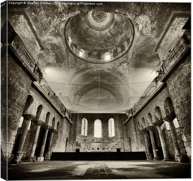  Resilient - Hagia Irene Canvas Print by Stephen Stookey