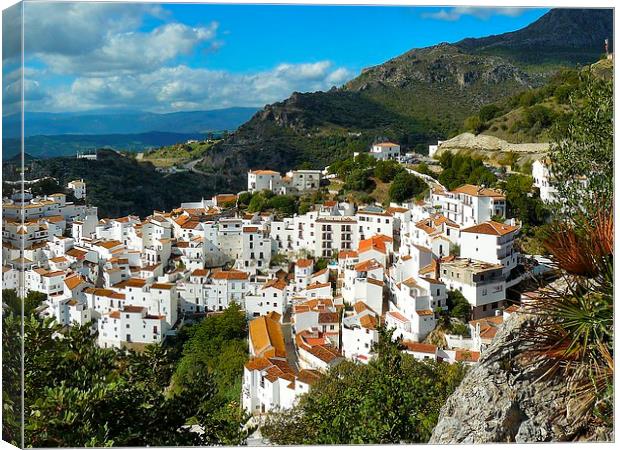 Casares Canvas Print by Gisela Scheffbuch