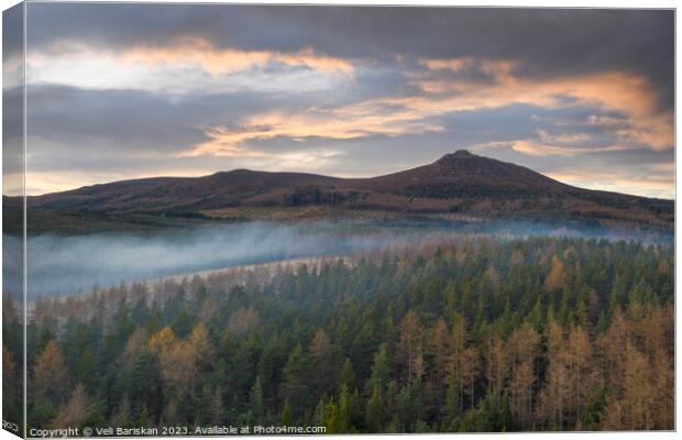 Bennachie Canvas Print by Veli Bariskan