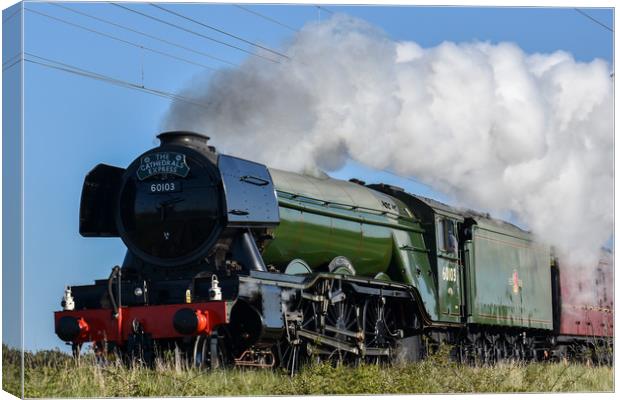 The Flying Scotsman Canvas Print by keith franklin