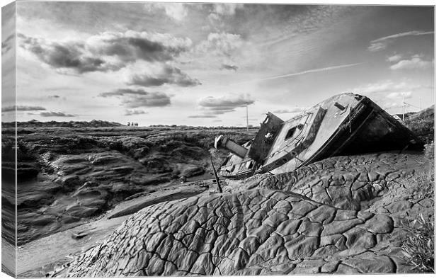 The Wreck Canvas Print by Nick Pound