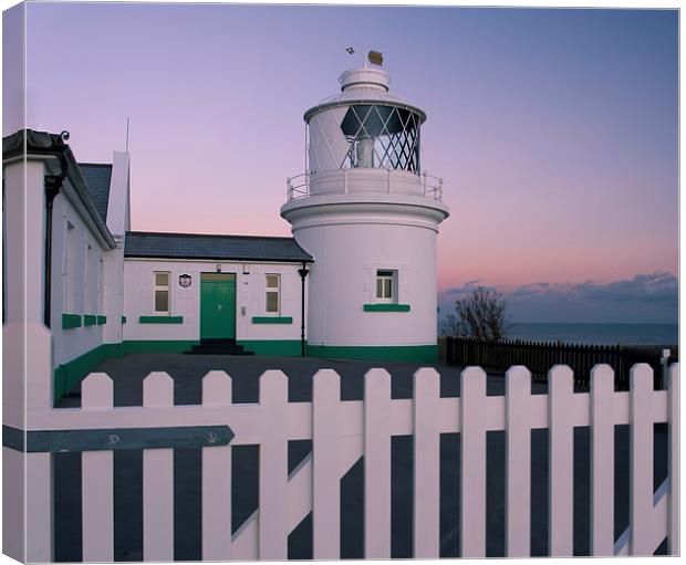 Anvil point lighthouse  Canvas Print by Shaun Jacobs