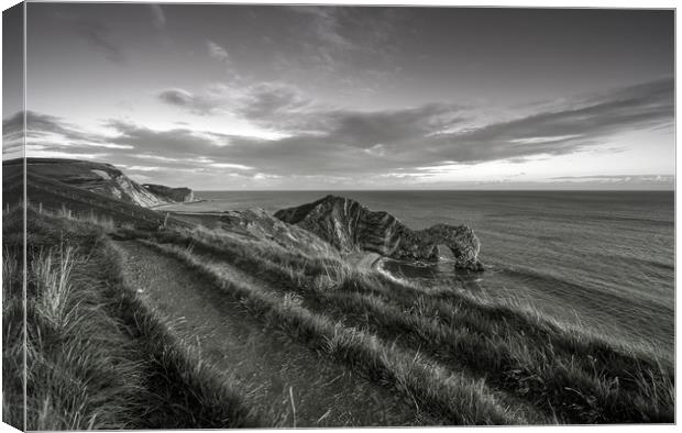 Durdle Door  Canvas Print by Shaun Jacobs