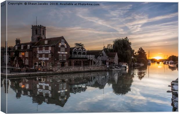 The Old Granary  Canvas Print by Shaun Jacobs