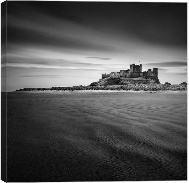 Bamburgh Castle Canvas Print by Ian Barber