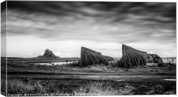 Lindisfarne island Canvas Print by Kelvin Trundle