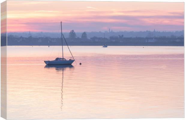 Tranquil Waters Canvas Print by Kelvin Trundle