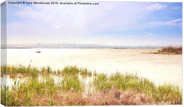 Albufera Lagoon Canvas Print by Julie Woodhouse