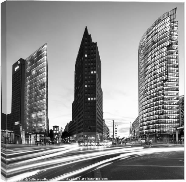 Potsdamer Platz Canvas Print by Julie Woodhouse