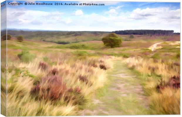 Cannock Chase Canvas Print by Julie Woodhouse
