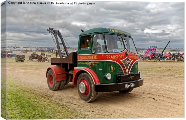 1964 Foden S20  Canvas Print by Andrew Harker
