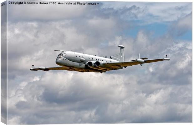 BAe Systems Nimrod MRA4   Canvas Print by Andrew Harker