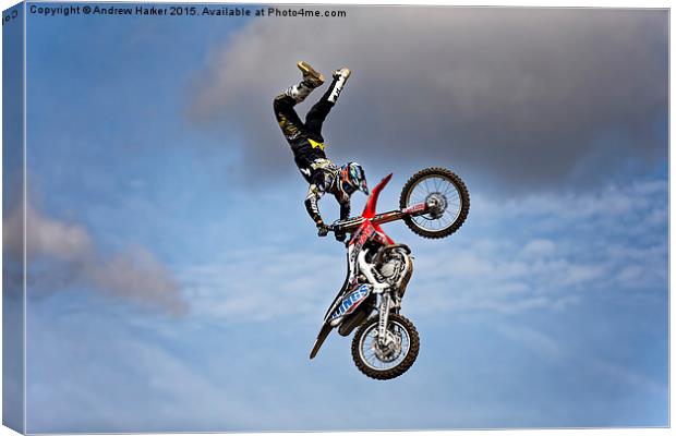 Bolddog Lings FMX Display Team Canvas Print by Andrew Harker
