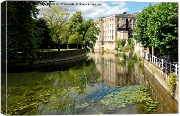Abbey Mill, Bradford on Avon, Wiltshire, UK Canvas Print by Andrew Harker