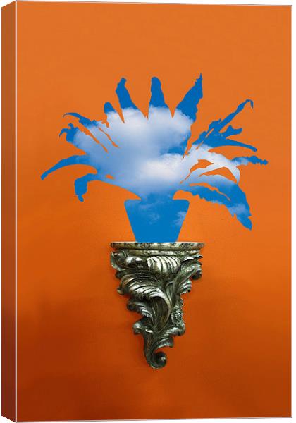 Tribute to Margritte Canvas Print by Harry Hadders