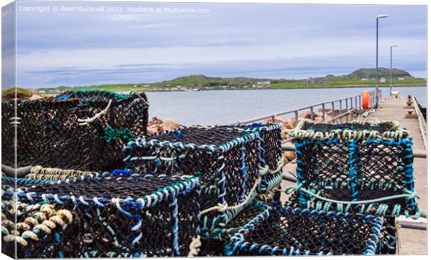 Fionnphort Isle of Mull Scotland Canvas Print by Pearl Bucknall