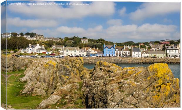 Portpatrick in Dumfries and Galloway Canvas Print by Pearl Bucknall