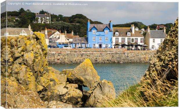 Portpatrick in Dumfries and Galloway Canvas Print by Pearl Bucknall