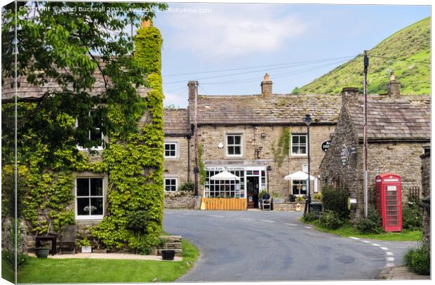 Thwaite Village Yorkshire Dales Canvas Print by Pearl Bucknall