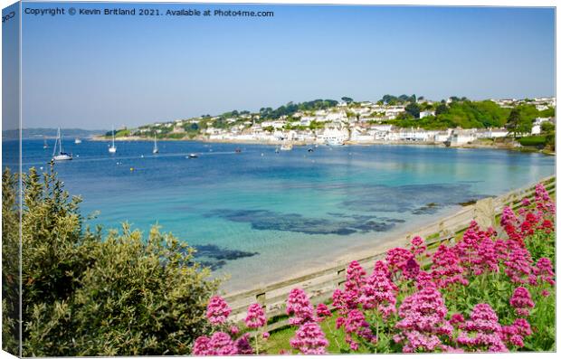 St Mawes Cornwall Canvas Print by Kevin Britland
