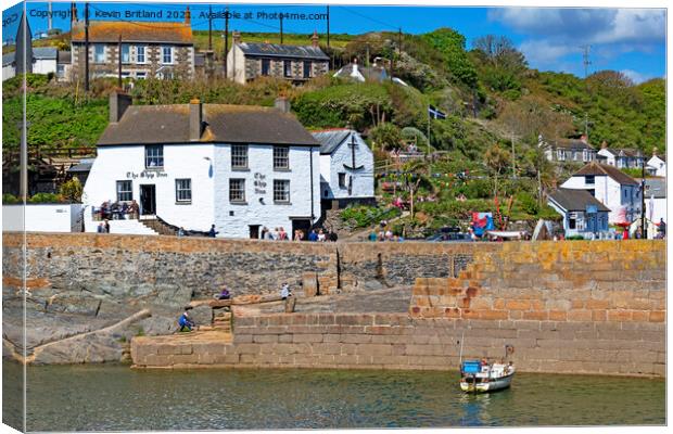 The ship inn porthleven Canvas Print by Kevin Britland