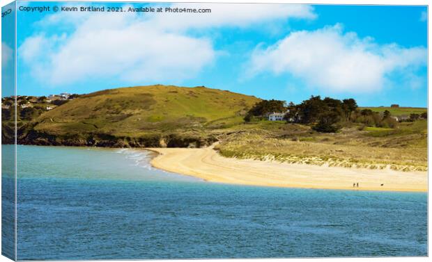 The view from padstow Canvas Print by Kevin Britland