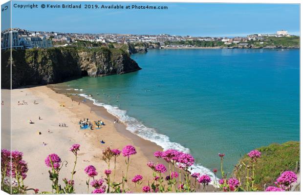 newquay cornwall Canvas Print by Kevin Britland