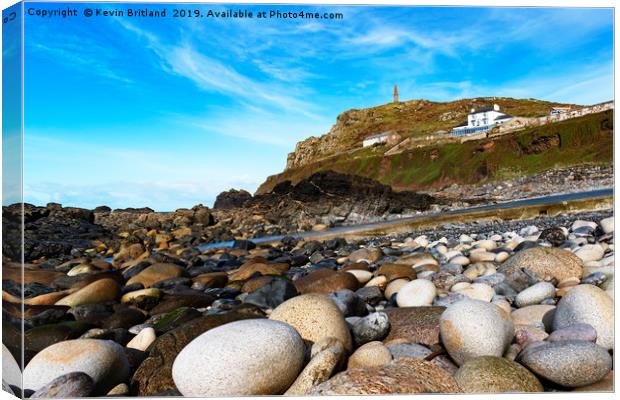 cape cornwall Canvas Print by Kevin Britland