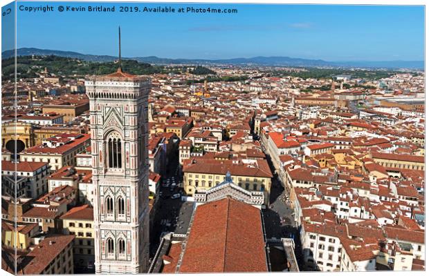 florence italy Canvas Print by Kevin Britland