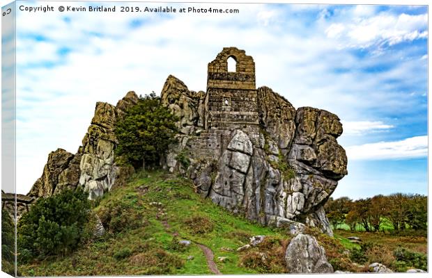 Roche rock cornwall Canvas Print by Kevin Britland