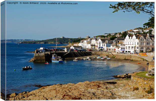 st mawes cornwall Canvas Print by Kevin Britland